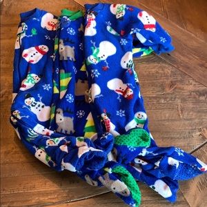 Fleece Holiday pajamas